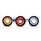 LED markeerlicht rond wit